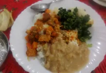 Jantar leve e saudável: como montar sem passar fome jantar leve e saudável - foto editorial real 1